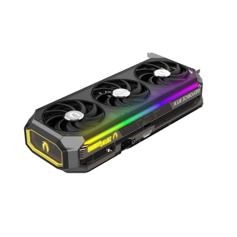 ZOTAC Nvidia Graphic Card RTX 5080 16GB DDR7 Gaming AMP Extreme Infinity Ultra Triple Fan view 4
